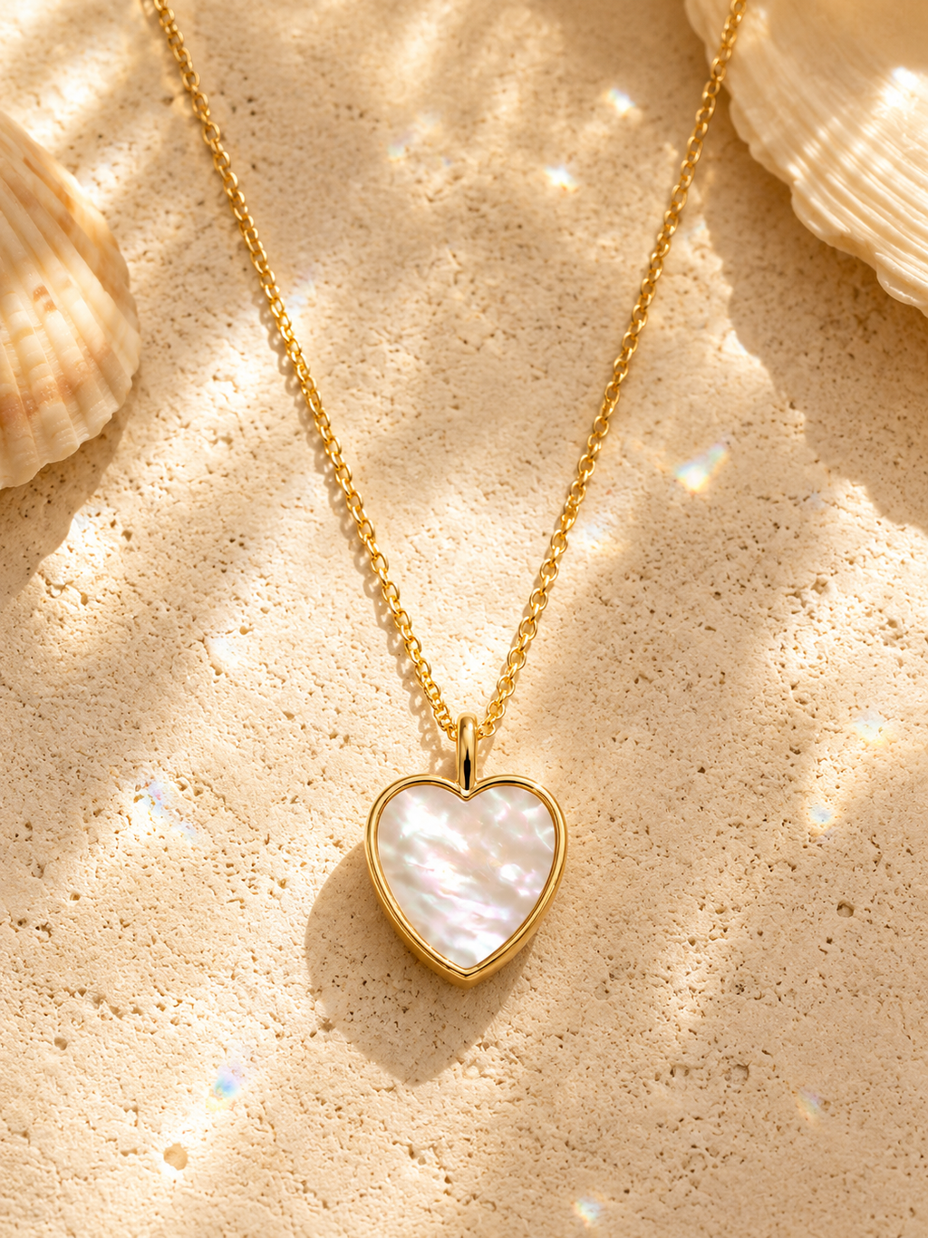 Collar Corazón de Nácar