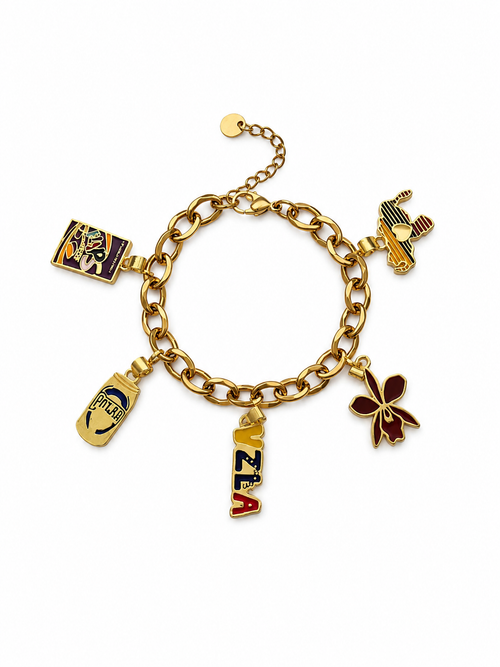 Brazalete 5 Charms